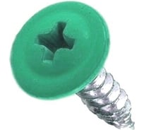 Саморез с прессшайбой Rizzel ПШ 4,2х25, RAL 6029, 500 шт. 00000308943