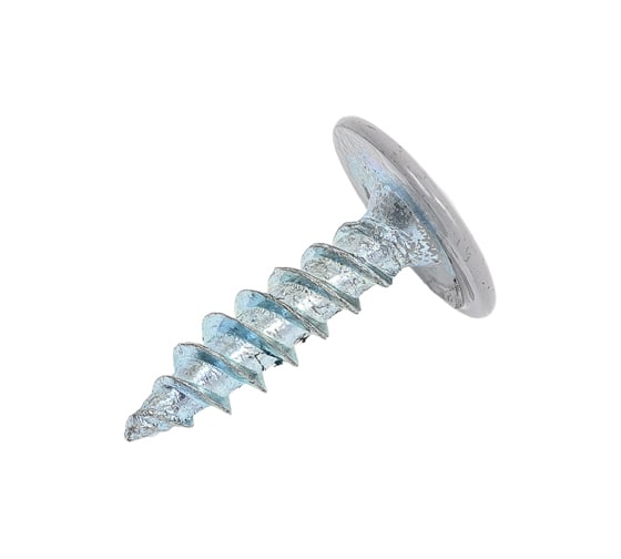 Саморез с прессшайбой Rizzel ПШ 4,2х16, RAL 7004, 1000 шт. 00000308490 1