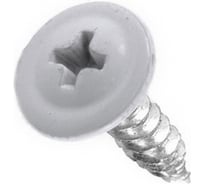 Саморез с прессшайбой Rizzel ПШ 4,2х16, RAL 7035, 1000 шт. 00000336281