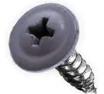 Саморез с прессшайбой Rizzel ПШ 4,2х25, RAL 7024, 500 шт. 00000320261