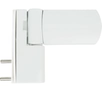 Петля DORF PS27 для ПВХ дверей (аналог Roto PS27) 150 кг, 105 мм, белая DORF_PS27_ALL_150_9016(515all)