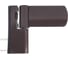 Петля DORF PS27 для ПВХ дверей (аналог Roto PS27) 150 кг, 105 мм, коричневая 8019 DORF_PS27_ALL_150_8019(515al ) 1