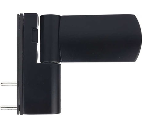 Петля DORF PS27 для ПВХ дверей (аналог Roto PS27) 150 кг, 105 мм, черная 9005 DORF_PS27_AL_150_9005(515al)