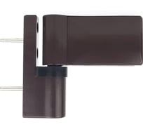 Петля для ПВХ дверей DORF аналог DHV (KTV), 150 кг, коричневый 8019 DORF_DHV_150_8019(511all)