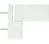 Петля для ПВХ дверей DORF аналог DHV (KTV), 150 кг, белая DORF_DHV_150_9016(511all)