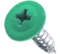 Саморез с прессшайбой Rizzel ПШ 4,2х32 RAL 6029 500 шт 00000308954