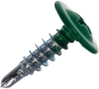 Саморез с прессшайбой Rizzel ПШС 4,2х13 RAL 6029 1000 шт 00000310042