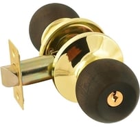 Межкомнатная защелка НОРА-М ЕСО тем. дерево ЗШ-01-Э ключ/фикс. 6449