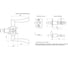 Межкомнатная защелка НОРА-М ЕСО мат. золото ЗВ2-03-Э фикс. 14394 3