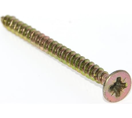 Шурупы ВИРТУОЗ 3х35 потайная головка, желтый цинк 400 шт 280-30542