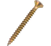 Шурупы ВИРТУОЗ 4х40 потайная головка, желтый цинк 200 шт 280-04642