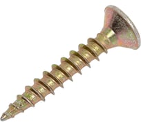 Шурупы ВИРТУОЗ 5х30 потайная головка, желтый цинк 200 шт 280-04840