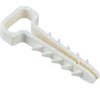 Дюбель-хомут Jazzway PCD-F 05x08-45-100WH PA6.6 белый (100 шт/уп) 5054905