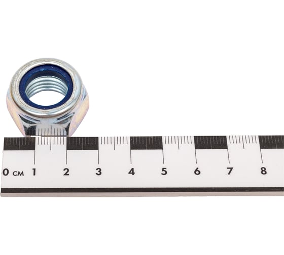 Самоконтрящаяся гайка ZAMETAL М16 пр. 8.0, DIN 985, оц. 200 шт. ZA518972