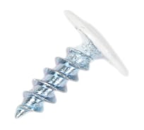 Саморезы ВИРТУОЗ 4,2x16 полусферическая головка с прессшайбой, цинк, острый RAL9003 350 шт 280-05759