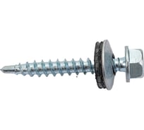 Кровельные саморезы ВИРТУОЗ 4,8х38 мм, цинк 25 шт 02662