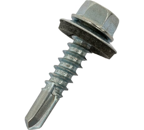 Кровельные саморезы ВИРТУОЗ 5,5х25 мм, цинк 25 шт 03409