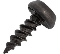 Саморезы ВИРТУОЗ 3,5х 11 мм, полуцилиндрическая головка, острый, оксидированный 500 шт 280-22035