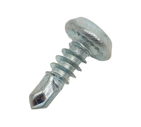 Саморезы ВИРТУОЗ 3,8х 11 мм, полуцилиндрическая головка, сверло, цинк 500 шт 280-22059