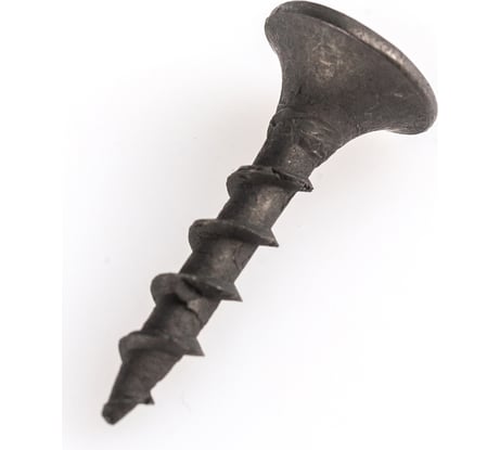 Саморезы ВИРТУОЗ 3,5х 19 мм, крупная резьба, потайная головка, оксидированный 100 шт 02495