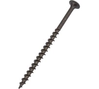 Саморезы ВИРТУОЗ 3,8х 70 мм, крупная резьба, потайная головка, оксидированный 250 шт 600-05120