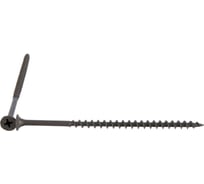 Саморезы ВИРТУОЗ 4,2х 76 мм, крупная резьба, потайная головка, оксидированный 250 шт 600-05137