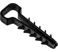 Дюбель-хомут Jazzway PCD-F 06x12-45-100BL PA6.6 черный, 100 шт. 5055001