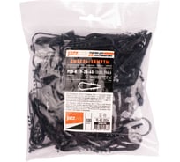Дюбель-хомут Jazzway PCD-R 19-25-65-100BL PA6.6 черный, 100 шт. 5054882