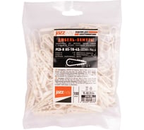 Дюбель-хомут Jazzway PCD-R 05-10-45-100WH PA6.6 белый, 100 шт. 5054783