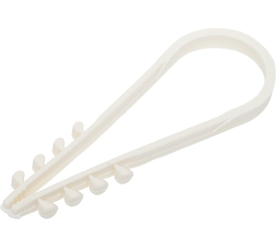 Дюбель-хомут Jazzway PCD-R 19-25-65-100WH PA6.6 белый, 100 шт. 5054820