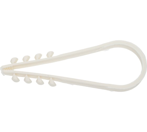 Дюбель-хомут Jazzway PCD-R 19-25-65-100WH PA6.6 белый, 100 шт. 5054820