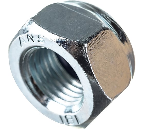 Самоконтрящаяся гайка ZAMETAL М12х1,25 пр. 8.0, DIN 985, оц. 250 шт. ZA518934