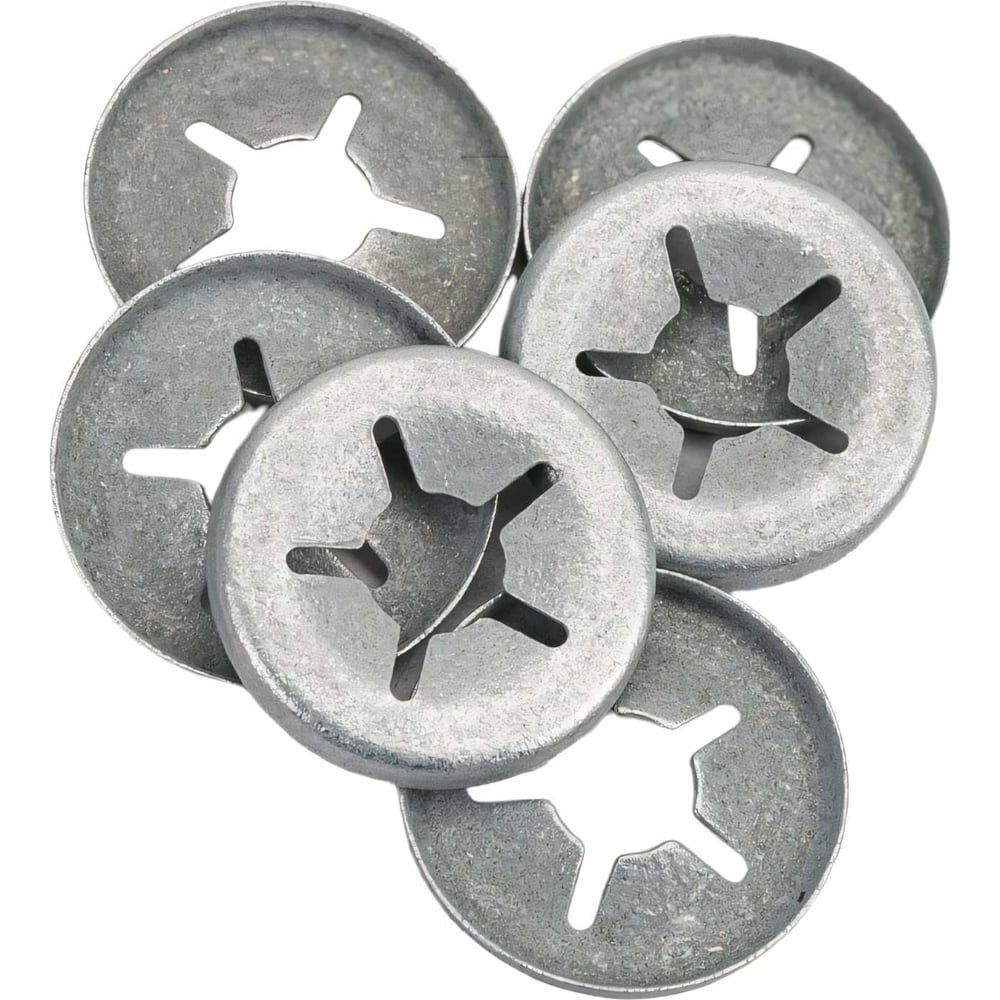Стопорная шайба ЦКИ фиксатор, D4 STAR-LOCK, мех.ц 250 шт 61295 ...