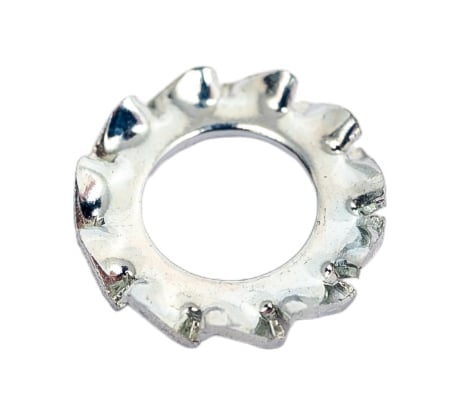 Стопорная шайба ЦКИ DIN 6798, тип A, М4 зубчатая, Ц 1000 шт 61249