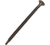 Саморез STARFIX 4.2x60 мм для монтажа ГКЛ к металлу, фосфат, со сверлом (100 шт в пласт. конт.) SMP2-52003-100