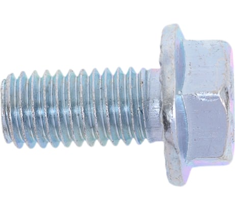 Болт с буртом и стопорными зубьями Партнер DIN6921 10x20 10.9 ZN 6 шт. MP016