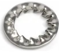 Стопорная шайба ЦКИ DIN 6798, тип J, М2 зубчатая, Ц 1000 шт 61262