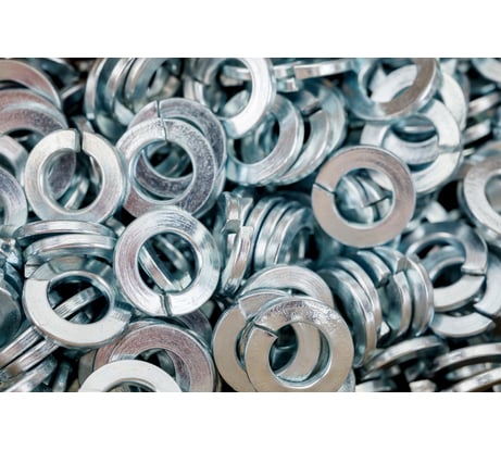 Пружинная шайба ЦКИ DIN 127, М6 гровер, Ц 1000 шт 61216