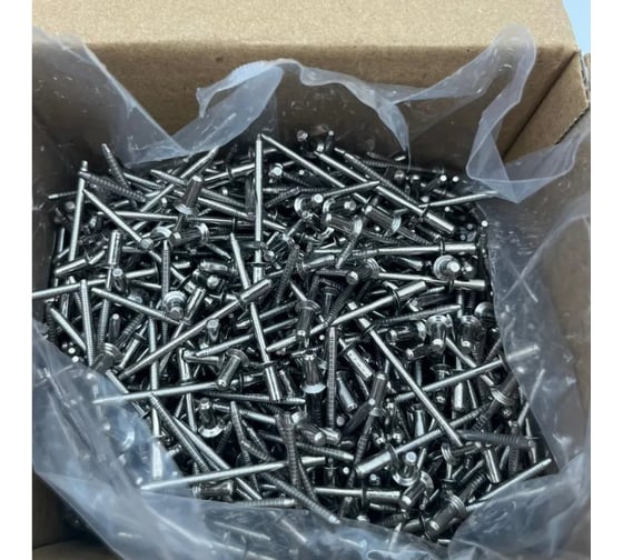 Заклепка вытяжная потайная SORREX глухая (закрытая) нерж/нерж 3.2x8 (500штук) А2 32008 500