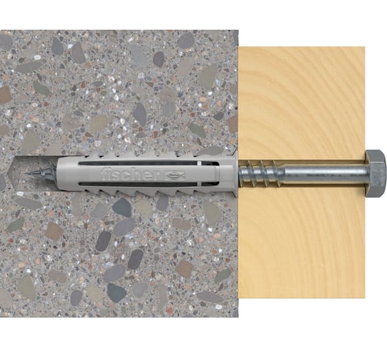 Дюбель с шурупом fischer SX 12x60 S K 90896