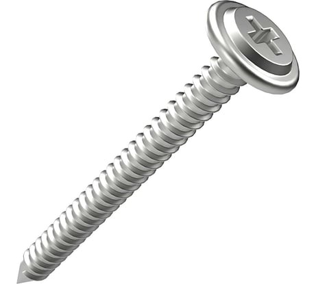 Саморез с прессшайбой усиленный Промрукав ГОСТ 4,2x45 (100 шт в уп) PR17.00722