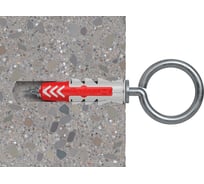Дюбель с шурупом-кольцом Fischer DUOPOWER 5x25 OH K NV 535014