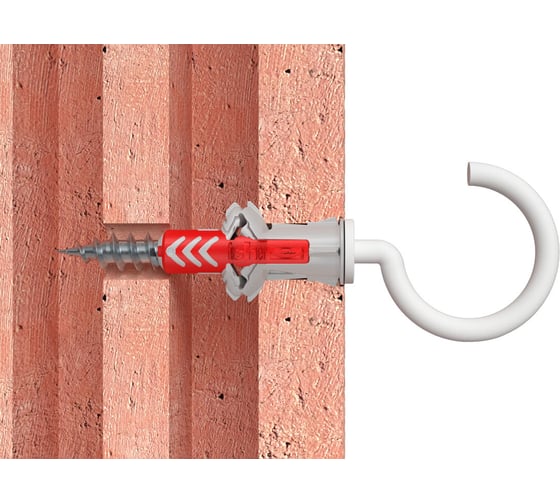 Дюбель с полукольцом Fischer DUOPOWER 8x40 RH N K NV 535482