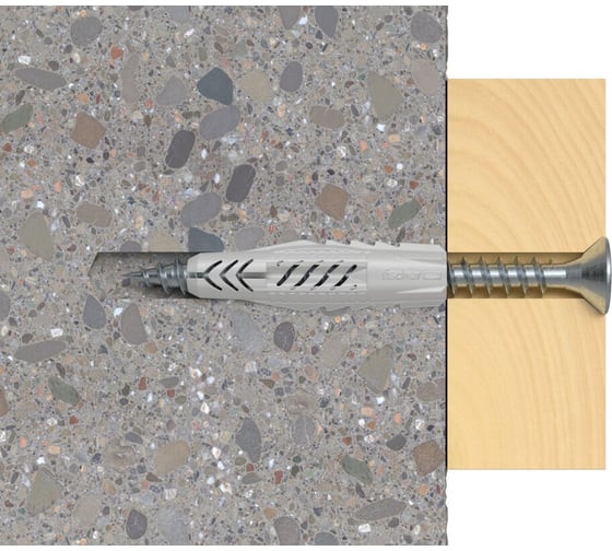 Дюбель с шурупом Fischer UX 6x50 S K 90872