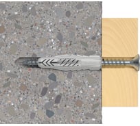 Дюбель с шурупом Fischer UX 6x50 R S K 90878