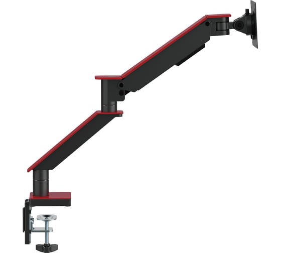 Кронштейн для монитора со струбциной UNITEKI FMGT101RDR PRO LINE, системы газлифт, диагональ 17-35. 30101