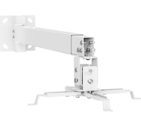 Кронштейн для проектора Cactus CS-VM-PRE02-WT белый, настенный и потолочный, поворот и наклон 1361376