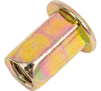 Гайка заклепка SORREX М6x15 шестигранная широкий фланец 100 штук PQL M6 100