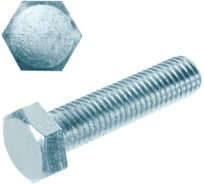 Болт с шестигранной головкой ВИРТУОЗ (DIN933) 10 х 20, КП5.8 (280мл) - 40 шт 280-60628