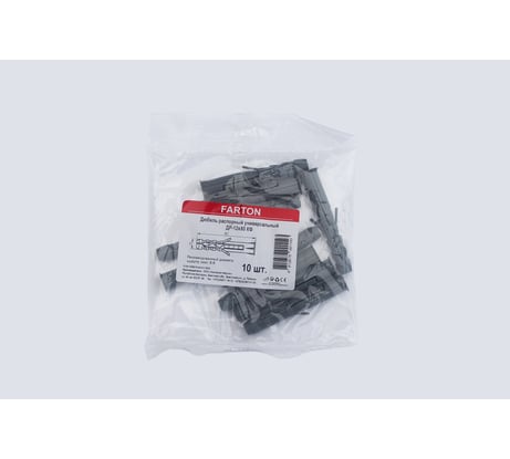 Дюбель распорный универсальный Farton ДР-12x80 КФ 10шт 900017